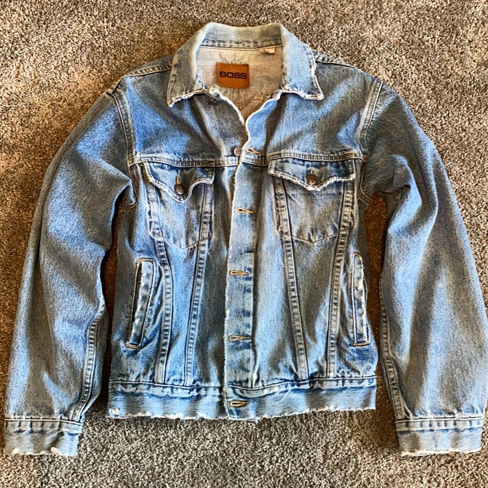 Vintage Hugo Boss Denim Jacket - M
